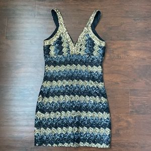 Sequin Mini Dress